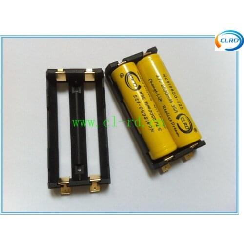 Brand new 500 pcs/lot BLM 2x18650 battery holder 1048 Dual Parallel 18650 Battery Sled Ideal for Box Mods