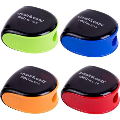 Deli pencil sharpener small pencil sharpener candy color pencil sharpener children pencil sharpener pencil sharpener