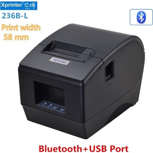 XP-236BL Thermal Barcode Label Printer Adhesive Two-Dimensional Code Tag Milk Tea Bill Print personal use label printing machine