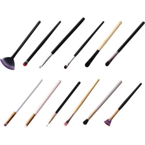 1PC Brow Brushes Professional Hair Thin Eye Brow Liner Brow Concealer Eyeshadow Brush Makeup Tool Single Makeup Brushes