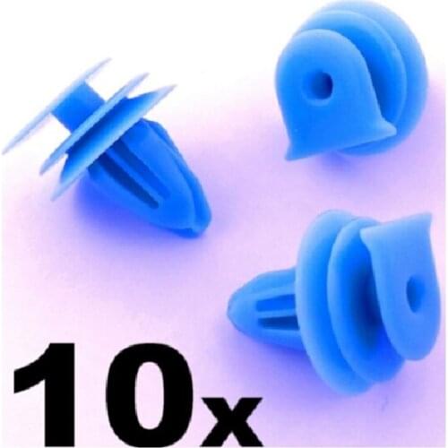 10x For Honda Windscreen Cowl, Scuttle Panel, Wiper Motor Cover, Trim Fastener Clips