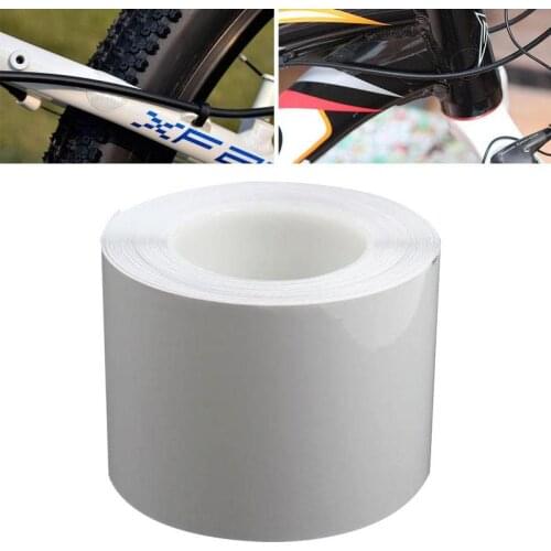15x100cm Bicycle Protection Film Wide Bicycle Frame Sticker Anti-dirty Anti-wear Transparent Tape Film