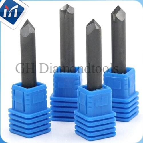 Diamond Tip engraving tool 12mm PCD milling cutter cnc stone engraving bits 3d engraver on Hard Granite