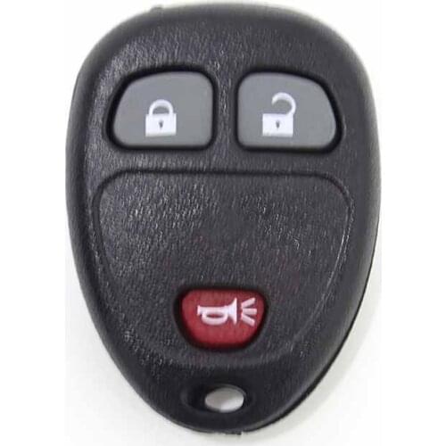 Lockartist 3Buttons Remote Control Key Shell Auto Car Key Case Fob Replacement Remote Case without Chip For Buick GL8 3.0