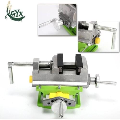 Vise table cross flat nose pliers bench drill precision multi-function dual-purpose movable vise table precision