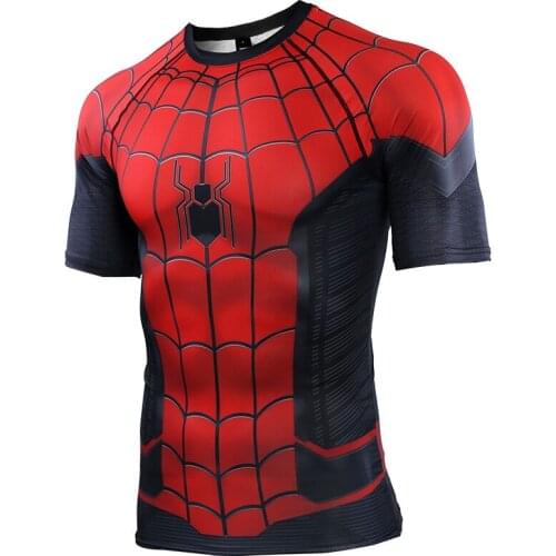 New Anime Comics T Shirt Men 3D Printed Short Sleeve Bodybuilding Summer Shirt Fashion Compression Men T-Shirt Tops Tees