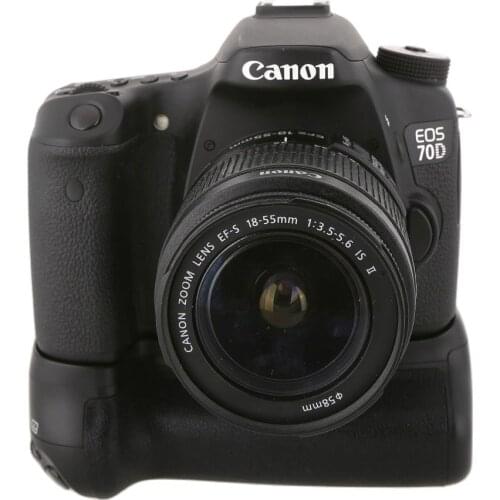 GloryStar MK-70D BG-E14 Vertical Battery Grip Holder For C EOS 70D 80D 90D Cameras