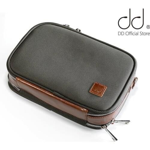 DD ddHiFi C-2020 (Brown) Customized HiFi Carrying Case for Audiophiles, Storage Bag for DAP, DAC and Headphone, Protective Case