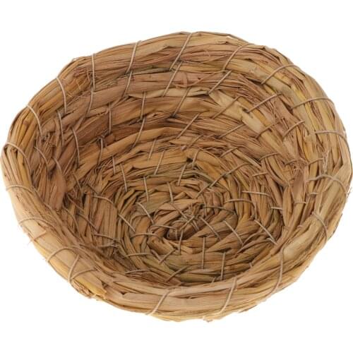 Woven Grass Bird Nest Birdhouse/Hatching Breeding House for Swallow