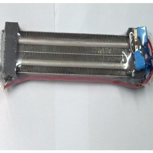 Insulated PTC ceramic air heater row/mini egg incubator 490x50mm 2000W 220V