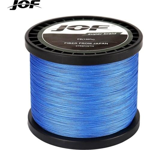 JOF 8 Strands Braided Fishing Line Multifilament 300M 500M 1000M Carp Fishing Japanese Braided Wire All For Fishing Accessories