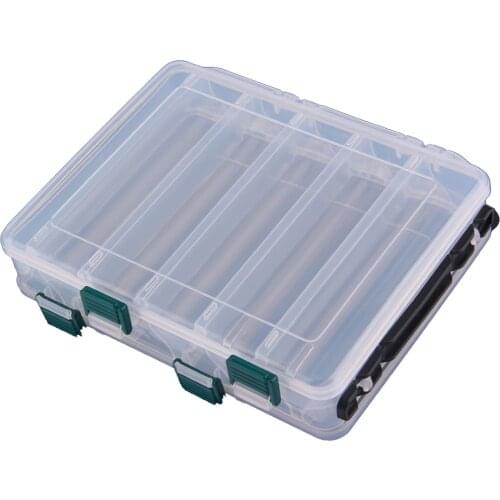 New 10 Compartments 14 Compartments Carp Fishing Box Accessories Tackle Lures Bait Storage Case Shrimp Boxes for Fishing Tackle