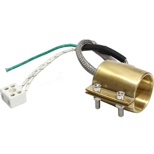 50mm Inner Diameter 50~70mm Height Brass Band Heater 110V/220V/380V 350W/380W/420W/500W Fully Enclosed Electric Heating Ring