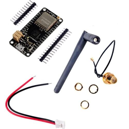 LoRa32u4 II 868mhz 915MHz Lora Module Development Board IOT, Low Consumption Board Based on LiPo Atmega328 SX1276 HPD13 Antenna