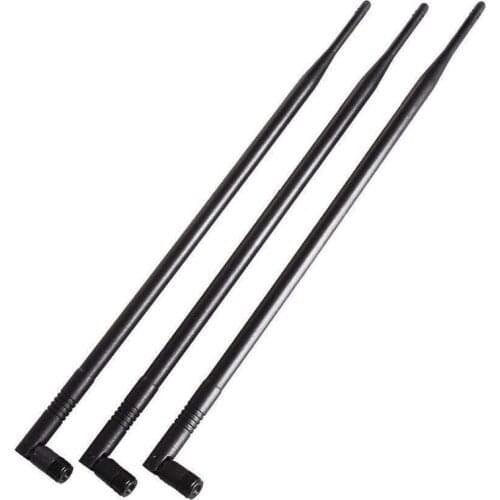 NEW-10DBi 2.4GHz 5GHz WiFi Booster Omni Directional Antenna RP-SMA for Asus Router RT-AC66U RT-N66U RT-N16 AC1750 D-Link