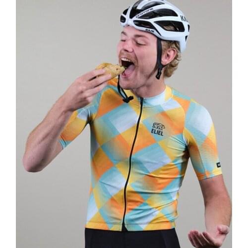 2021 New Performance Cycling Jersey Men Summer Outdoor Bicycle Racing Wear Areo Breathing Sleeve Short MTB Cycle Shirt Hot Sale