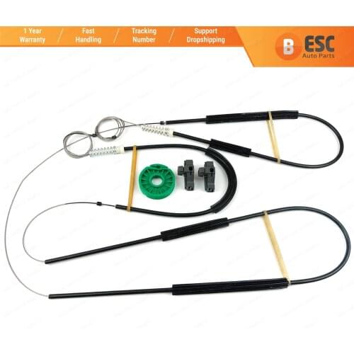 ESC Auto Parts EWR569 Electrical Power Window Regulator Repair Kit Left or Right Doors for VW Polo 6N 3-door 1994-1999