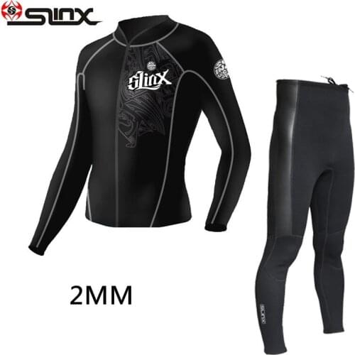 Slinx 2mm Neoprene Scuba Dive Clothing Snorkeling Jacket Wetsuit Top Coat High