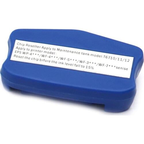 T6710 T6711 Maintenance Tank Chip Resetter For Epson WF-5110 WF-7110 WF-7610 PX-B750F WP-4010 WP-4015 WP-4525 WP-4530 WP-4540