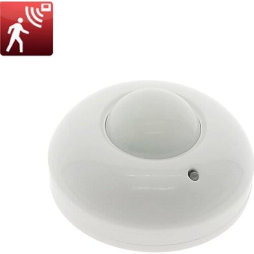 High Sensitivety 360 degree Automatic Ceiling infrared PIR Motion Sensor Switch led light motion sensor 220v AC 6m max
