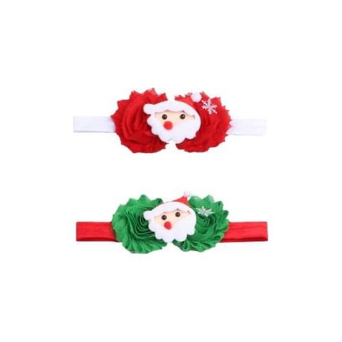 1pcs 2017 New ON SALE Flower Cartoon Elastic Hair band para Bebe Turban Christmas Headbands Kids Headwear Hair Accessories