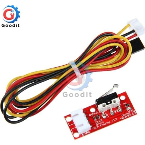 2PCS CNC 3D Printer Mech Endstop Mechanical Limit Switches For RepRap Makerbot Prusa Mendel RAMPS 1.4 Plate