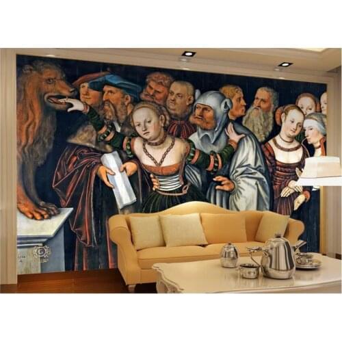 3d wall murals wallpaper for living room Roman court character oil painting background home decor photo wallpaper for walls 3 d
