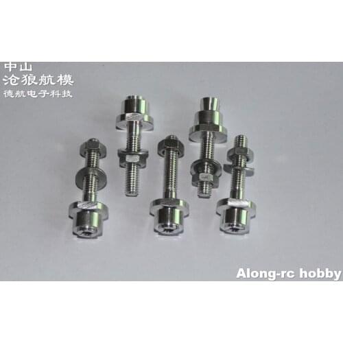 Free shipping :5pcs RC Plane Airplane Spinner propeller 4.0 Shaft Motor 6mm Propeller Adaptor ( use spinner and propeller)