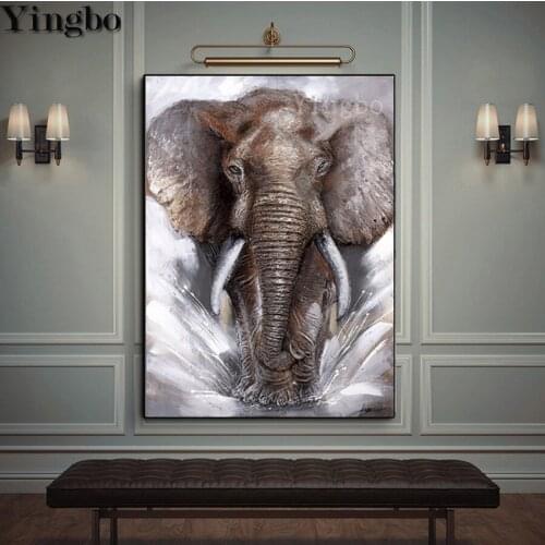 Animal elephant diamond painting stores diamond embroidery rhinestones pictures diamond mosaic full drill square set 5d art