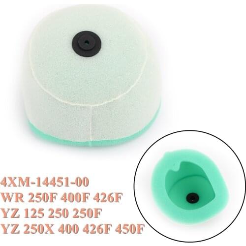 Artudatech Foam Air Filter Cleaner For Yamaha YZ 125 250 400 426 450F WR 250 400 426 1998-2009