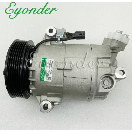 Auto AC Air Conditioning Compressor CVC Pulley 6PK for Renault MEGANE II CLIO 2.0 F4R 2002-2011 8200892677 8200688814 8200421255