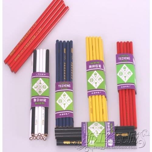 White Pencil By Default Crane Card Special Pencils Cropped Pen Pencil Crayons 543 Black And Red Yellow Blue And Multicolor