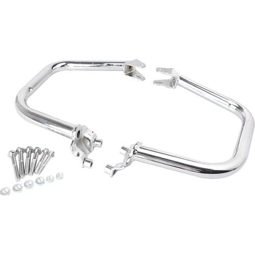 Black/Chrome Motorcycle Engine Guard Highway Crash Protection Bar For Harley Davidson Street 750 500 2015 2016