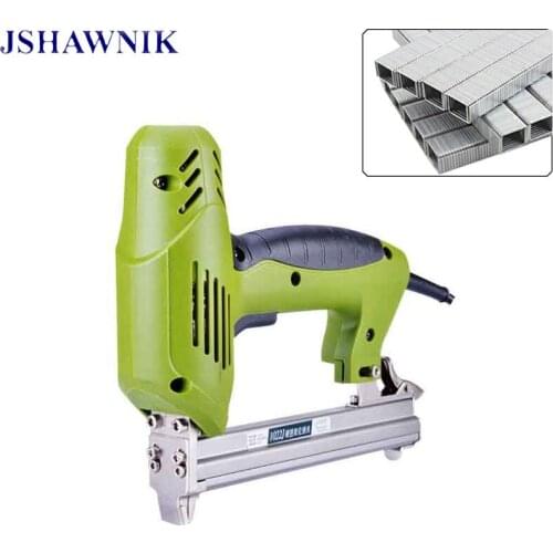 220V 1800w F1022 Electric Stapler Gun Nail Gun Nailer Tools Framing tacker Electric Power Tools only for square crown nails use