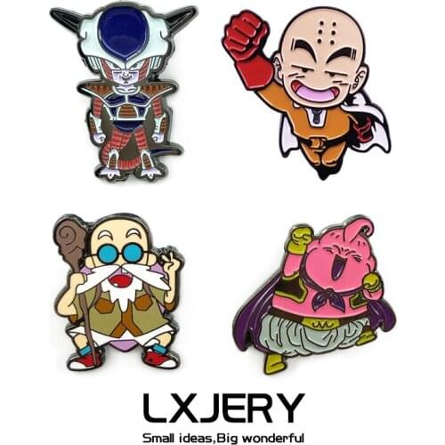 LXJERY Japanese Anime Cartoon Pin Badge On Backpack Funny Brooch Pins For Clothes Broche For Women Girl Schoolbag