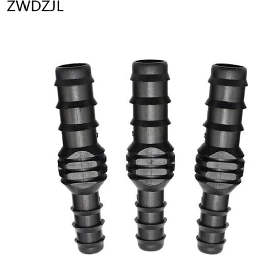 Irrigation Connector 20mm to 16mm reducing barb Connector DN15 Garden hose 1/2 to the 5/8" 2 way straight barb hose repair 3pcs