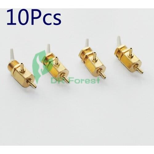 Dentist 3mm Valve Rod 3Way On/Off Air Switch Dental Chair Unit Water Bottle*10Pcs
