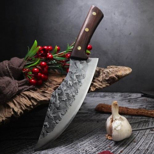 5 Types Stainless Steel Forged Boning Knife Chefs Kitchen Butcher Knives Vegetable Meat Cutting Cleaver Cooking Knives