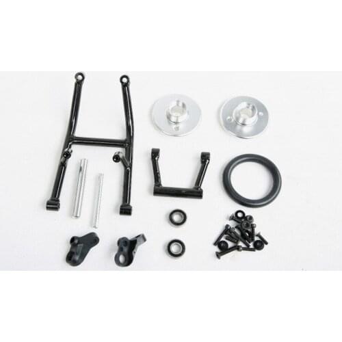 Rear Wheel Bar Wheelie Bar Fit for 1/5 HPI ROVAN ROFUN KM GTB TS BAJA 5B