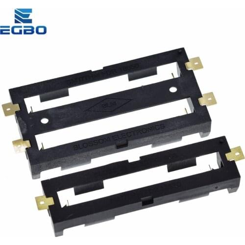 Diy 1x 2x 18650 Series Batteries Holder Box Storage Case Container power bank With Bronze Pins Drop Ship wholesale