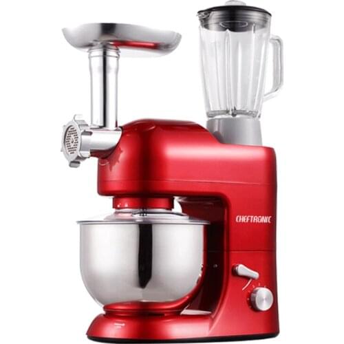 Electric Stand Food Mixer Egg Beater Dough Mixing Machine 6 In 1 Juice Maker Meat Grinding Food Supplement SM-1086S