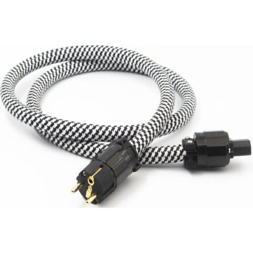 HIFI OFC US POWER Cable Hi-end audio CD amplifier amp EU plug Power line