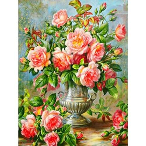 SNA Waterpot DIY Crystal full 5D plastic diamond painting cross stitch kit art 3Dmosaic square rhinestone
