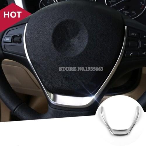 For BMW 3 Series 4 Series F30 F31 F32 F34 Interior Steering Wheel Trim Cover 2013-2018 1pcs Car Accessories Interior Car Decor