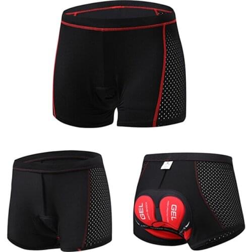 NEW Upgrade Mens Cycling Underwear Bicycle Mountain MTB Shorts Riding Bike Sport Underwear Compression Tights Shorts