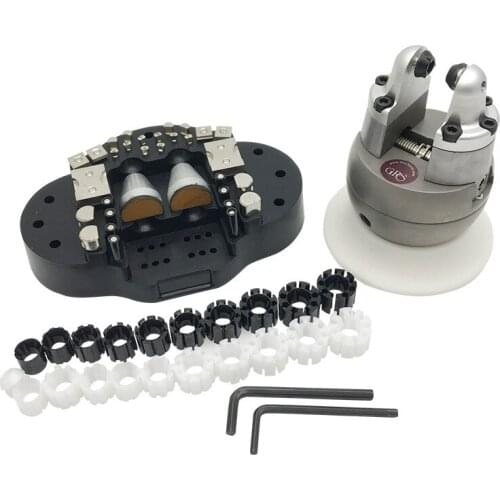 Jewelry equipments Mini Engraving Ball Vise Tool Block Ring Setting Tools Diamond Stone Setting With Full Attachment