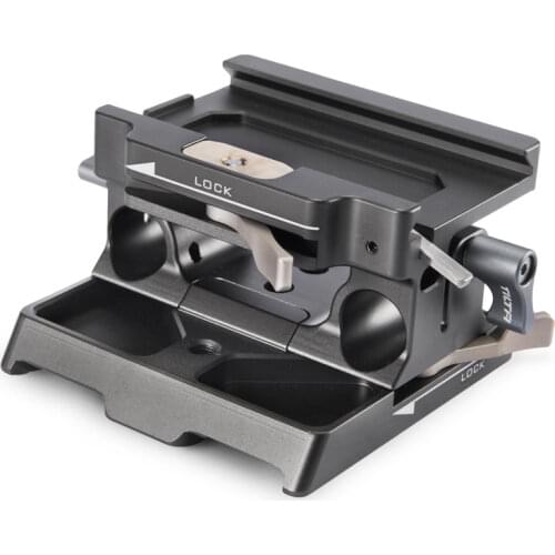 TILTA TA-BSP-15-G 15mm LWS Baseplate for TILTA BlackMagic BMPCC 4K CAGE TILTAING Z CAM CAGE GRAY or Tactical finished