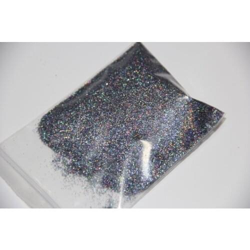 Ash black Gray 008 holo glitter dust for DIY resin craft ,Nail Art,Phone Decorate