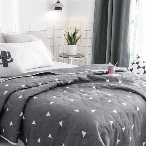 Drop Shippping Flamingo Geometric Summer Quilt Blankets Comforter Bed Cover Quilting Home Textiles Suitable for Children Adults