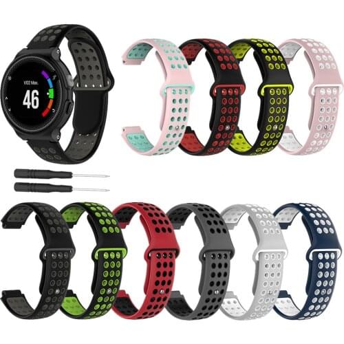 Replacement Watchband For Garmin Forerunner 220 230 235 630 620 735 Approach S20 S5 S6 Watch Strap Sport Fitness Watch Band